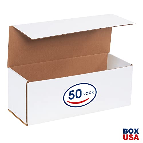 Box USA BM1666 Mailers, 16 x 6 x 6 , สีขาว