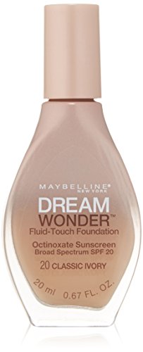 Maybelline New York Dream Wonder Wonder Fluid-Touch Foundation, Classic Ivory, 0.67 fluid ออนซ์
