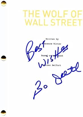 Bo Dietl เซ็นลายเซ็นต์ The Wolf of Wall Street Full Movie Script - อดีตนักสืบ NYPD, Goodfellas, The Irishman,