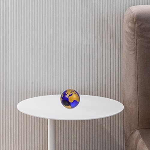 เครื่องประดับ Earth Besportble Earth Gift Miniature Gifts Desktop ของขวัญตกแต่งแก้วลูกโลกคริสตัล Centerpieces