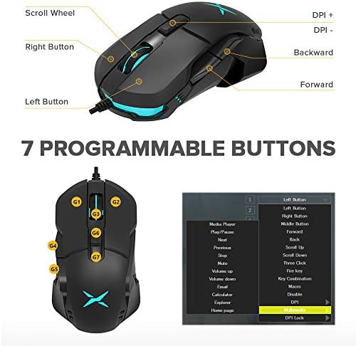 Delux Wireless ergonomic Gaming Mouse พร้อมเซ็นเซอร์ PAW3335, 100 ถึง 16000DPI, พื้นฐานส่วนบุคคล, แบตเตอรี่ที่สามารถชาร์จได้